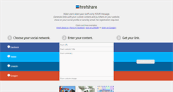 Desktop Screenshot of hrefshare.com